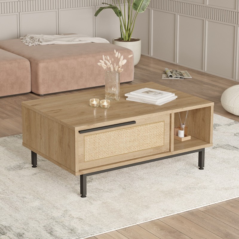 Hanah Home Coffee Table On2-Su Walnut
Oak
