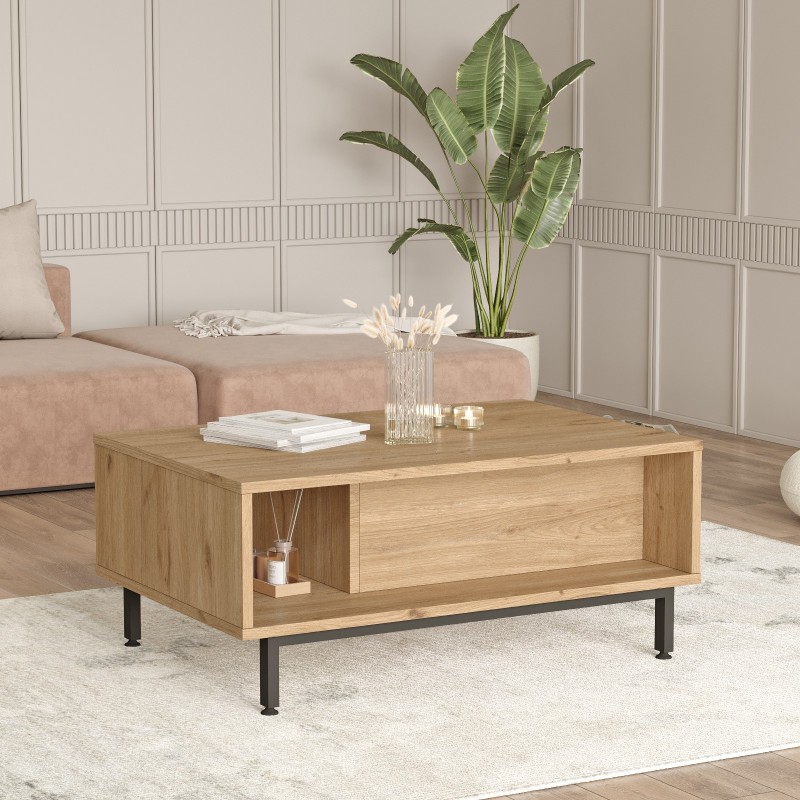 Hanah Home Coffee Table On2-Su Walnut
Oak