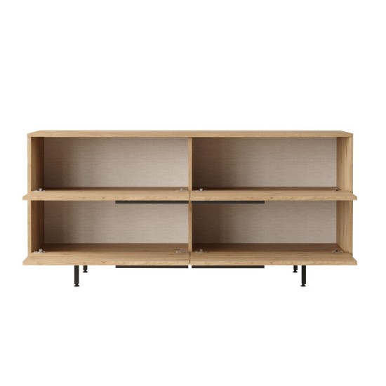 Μπουφές 160x44,5x74,3εκ On3-S Χρώμα Καρυδί
