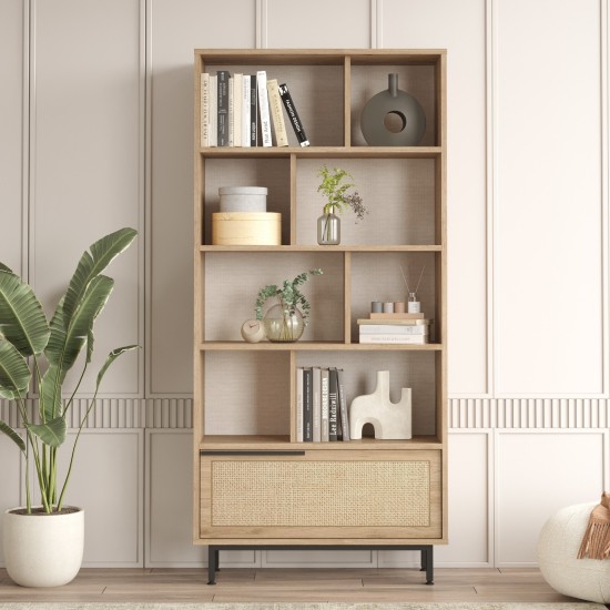 Hanah Home Bookshelf On4-Su Walnut
Oak
