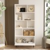 Hanah Home Bookshelf On4-W White