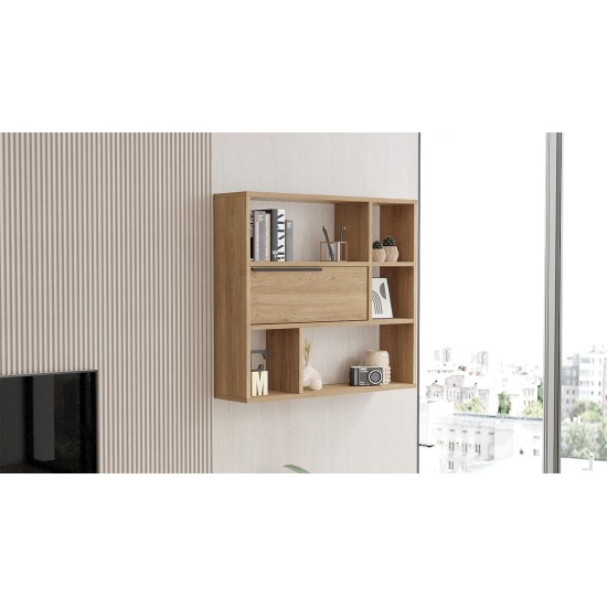 Wall Shelf On5-S Walnut Hanah Home Wall Shelf On5-S Walnut