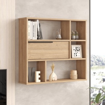 Wall Shelf On5-S Walnut