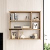 Hanah Home Wall Shelf On5-S Walnut