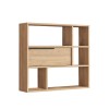 Hanah Home Wall Shelf On5-S Walnut