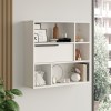 Hanah Home Wall Shelf On5-W White