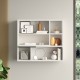 Wall Shelf On5-W White Hanah Home Wall Shelf On5-W White