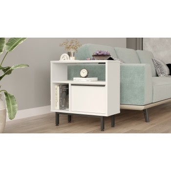 Side Table On6-W White