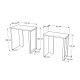 Nesting Table (2 Pieces) On7-Su Walnut
Oak