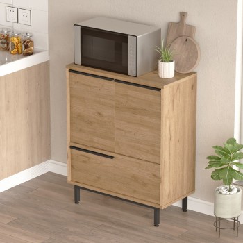 Kitchen Cabinet On8A-S Walnut