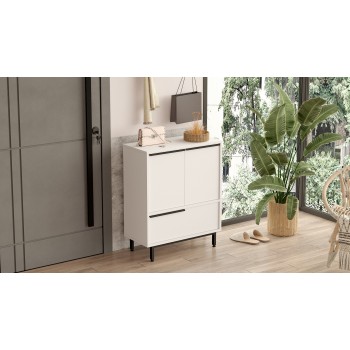 Shoe Cabinet On8C-W White