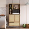Hanah Home Kitchen Cabinet On9A-Su Walnut
Oak
