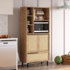 Hanah Home Kitchen Cabinet On9A-Su Walnut
Oak