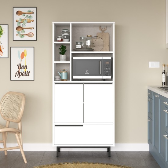 Kitchen Cabinet On9A-W White Kitchen Cabinet On9A-W White