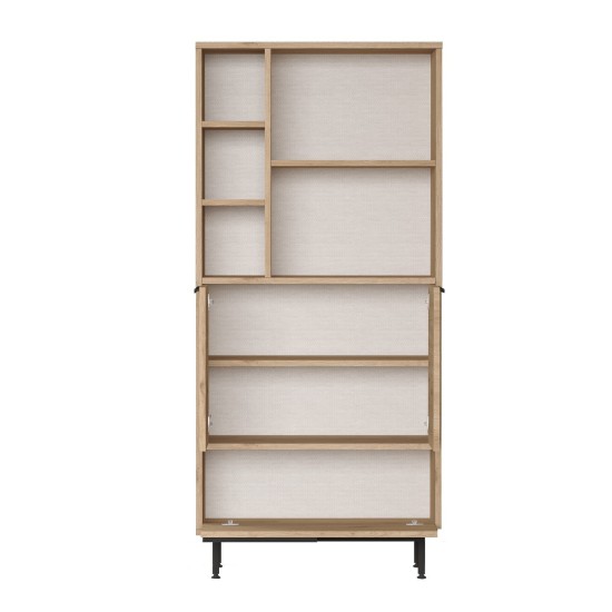 Multi Purpose Cabinet On9B-S Walnut