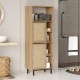 Ντουλάπι Μπάνιου 160x35.5x45.1εκ On10C-Su - Χρώμα Καρυδί & Δρυς Ντουλάπι Μπάνιου 160x35.5x45.1εκ On10C-Su - Χρώμα Καρυδί & Δρυς