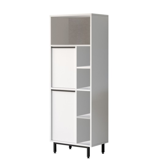Ντουλάπι Μπάνιου 160x35.5x45.1εκ On10C-W - Λευκό Ντουλάπι Μπάνιου 160x35.5x45.1εκ On10C-W - Λευκό