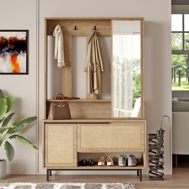 Hanah Home Hall Stand On11-Su Walnut
Oak