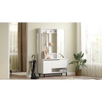 Hall Stand On11-W White