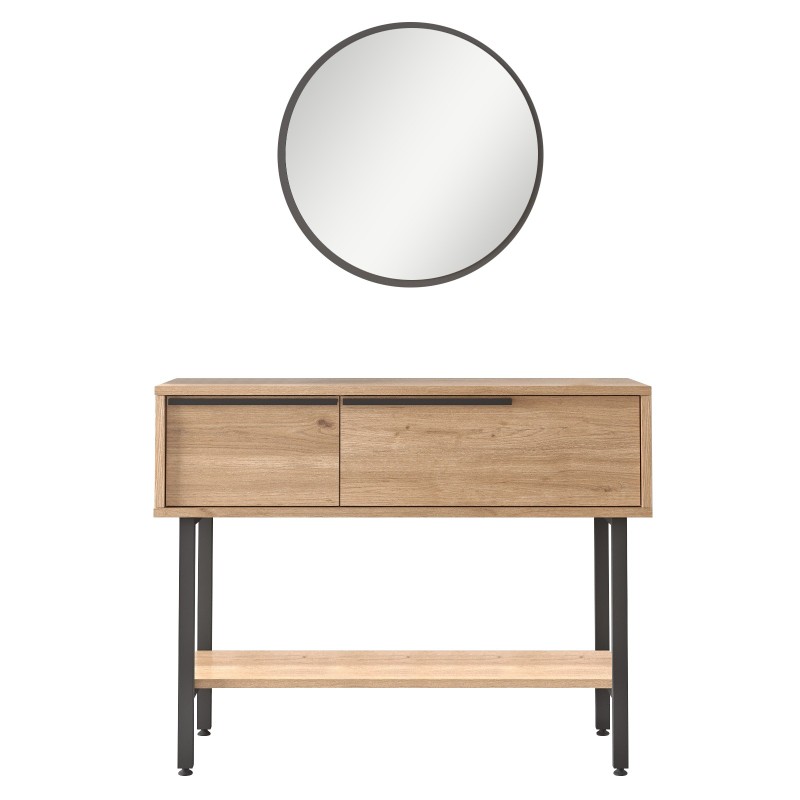 Τουαλέτα Κρεβατοκάμαρας - On12-S - Χρώμα Καρυδί