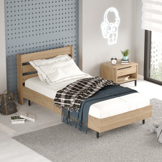 Single Bedstead On13-S Walnut Single Bedstead On13-S Walnut