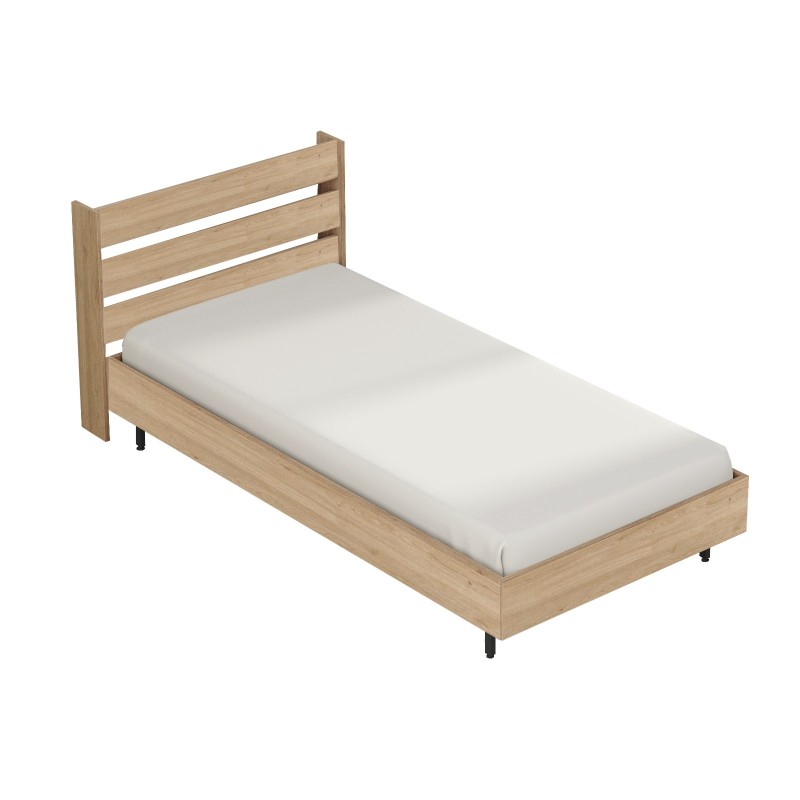 Single Bedstead On13-S Walnut