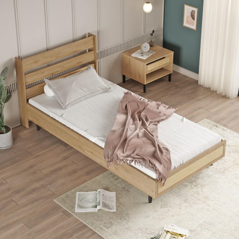 Single Bedstead On13-Su Walnut
Oak