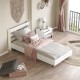 Single Bedstead On13-W White Single Bedstead On13-W White
