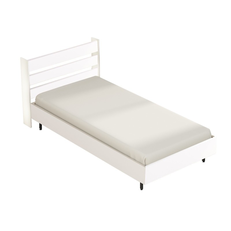 Single Bedstead On13-W White
