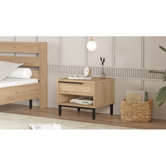 Nightstand On14-Su Walnut
Oak Nightstand On14-Su Walnut
Oak