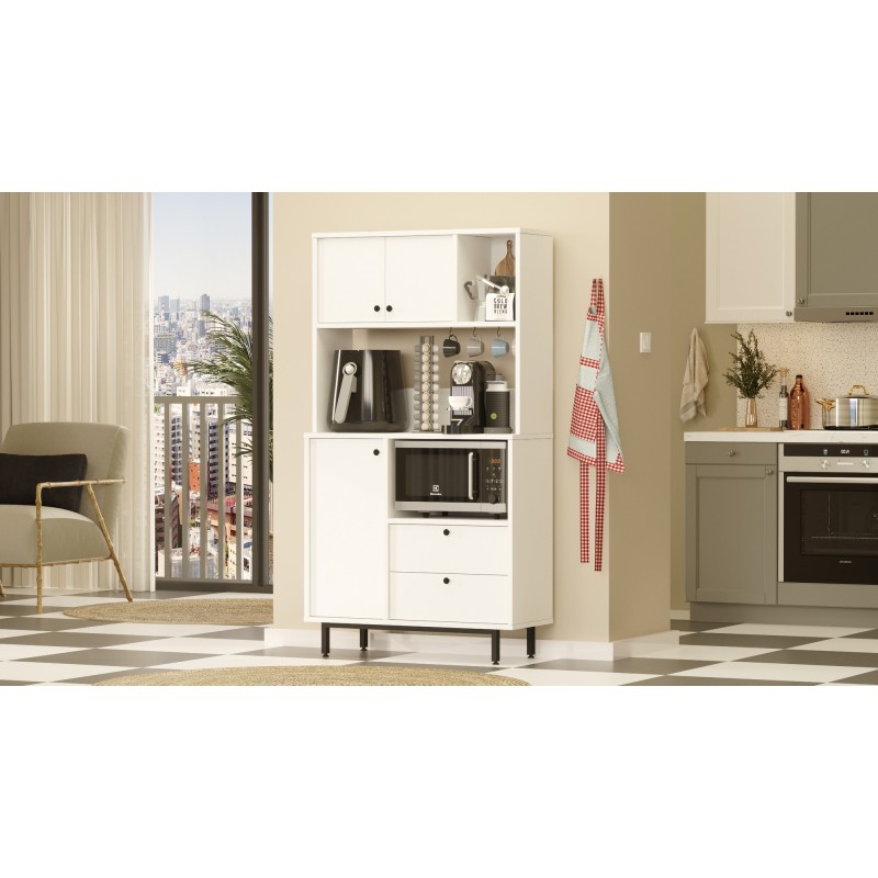 Multi Purpose Cabinet RE3-W White
