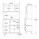 Multi Purpose Cabinet RE3-W White