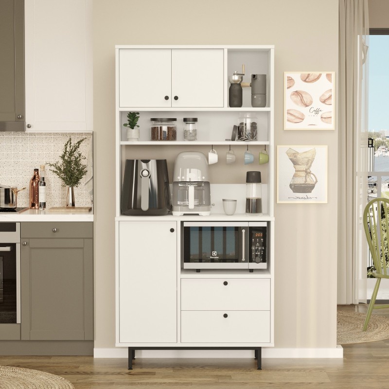 Multi Purpose Cabinet RE4-W White