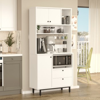 Multi Purpose Cabinet RE4-W White