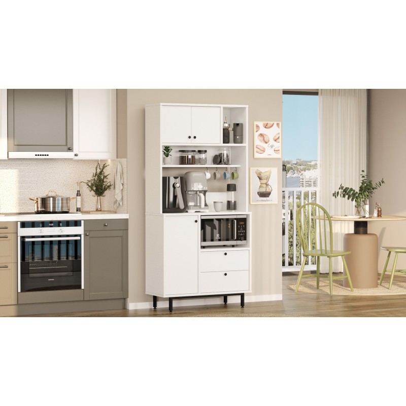 Multi Purpose Cabinet RE4-W White