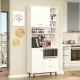 Multi Purpose Cabinet RE6-W White Multi Purpose Cabinet RE6-W White
