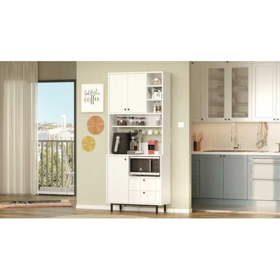 Multi Purpose Cabinet RE6-W White Multi Purpose Cabinet RE6-W White