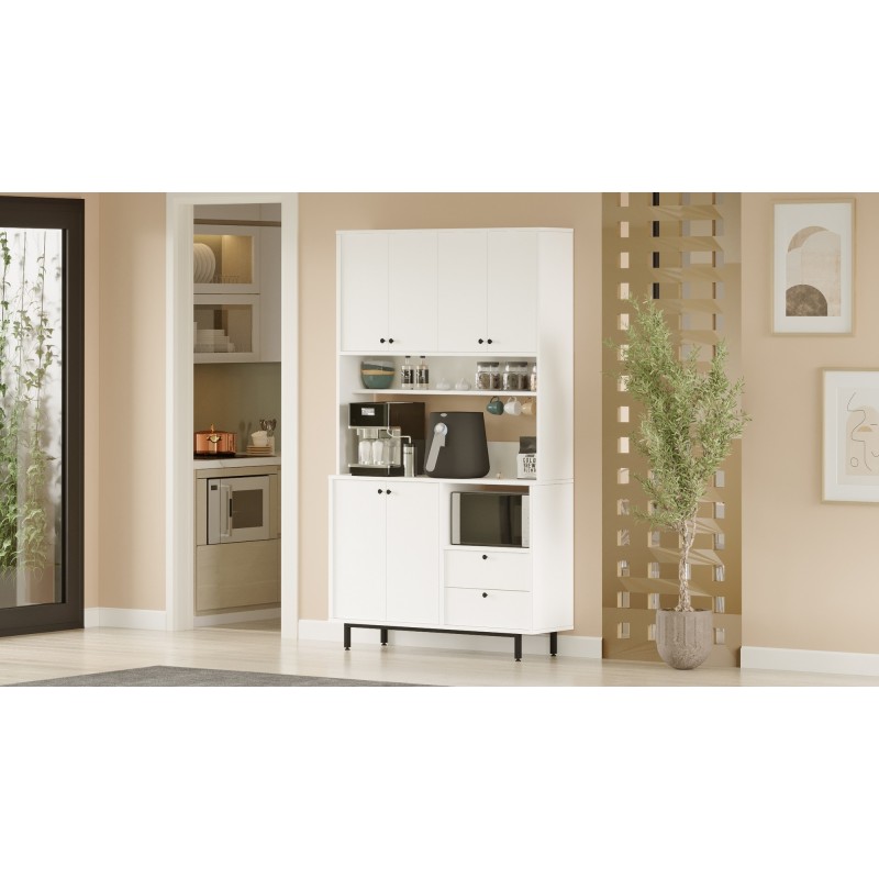 Multi Purpose Cabinet RE7-W White