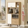 Multi Purpose Cabinet RE3-SW Oak
White