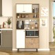 Multi Purpose Cabinet RE4-SW Oak
White Multi Purpose Cabinet RE4-SW Oak
White
