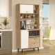 Multi Purpose Cabinet RE4-SW Oak
White Multi Purpose Cabinet RE4-SW Oak
White