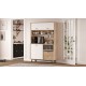 Multi Purpose Cabinet RE5-SW Oak
White