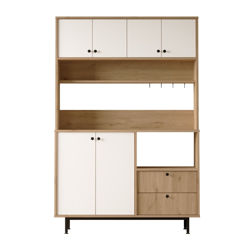 Multi Purpose Cabinet RE5-SW Oak
White