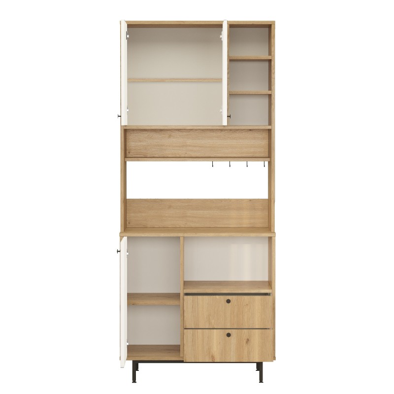 Multi Purpose Cabinet RE6-SW Oak
White
