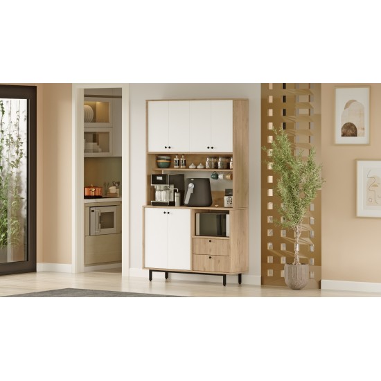 Multi Purpose Cabinet RE7-SW Oak
White Multi Purpose Cabinet RE7-SW Oak
White