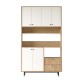 Multi Purpose Cabinet RE7-SW Oak
White Multi Purpose Cabinet RE7-SW Oak
White