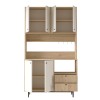 Multi Purpose Cabinet RE7-SW Oak
White