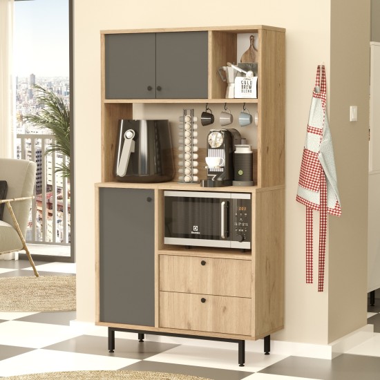 Multi Purpose Cabinet RE3-SA Oak
Anthracite Multi Purpose Cabinet RE3-SA Oak
Anthracite