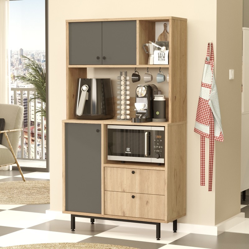 Multi Purpose Cabinet RE3-SA Oak
Anthracite
