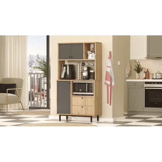 Multi Purpose Cabinet RE3-SA Oak
Anthracite Multi Purpose Cabinet RE3-SA Oak
Anthracite